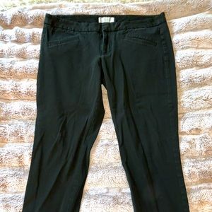 Gap Ultra Skinny cropped black cigarette pants